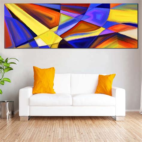 Abstract Shape Canvas Wall Art Beautiful Colorful Abstract Forms
