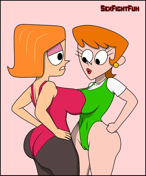 Rule 34 Ass Ass Grab Back View Big Breasts Breasts Cameltoe Cartoon Network Crossover Debs