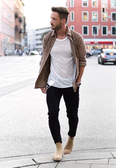 Menstylica — Daniel With His Chelsea Boots Mens Casual Outfits Summer