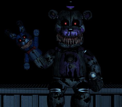Nightmare Funtime Freddy In The Parts And Service Roomedit R