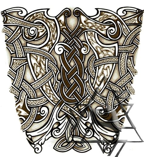 Celtic Viking Forearm Tattoo Celtic Sleeve Tattoos Viking Tattoo