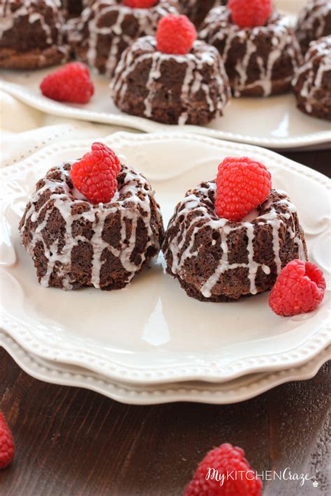Collection of the best mini bundt cake recipes ever. Mini Chocolate Bundt Cakes - My Kitchen Craze