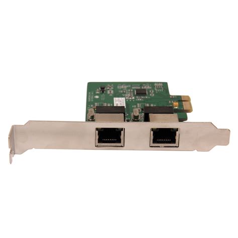 Supports 2.5 and 5gbps network speeds on cat5e cabling, and 10gbps on cat6a. PCI-E 2-port Gigabit Ethernet Controller Card