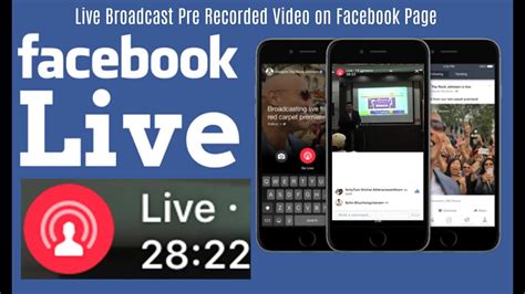 How To Live Broadcast Pre Recorded Video On Facebook Page To Get More