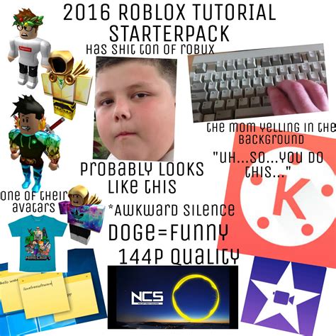 Roblox Starter Pack Gambaran