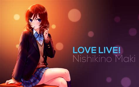 Love Live Nishikino Maki Ranimewallpaper