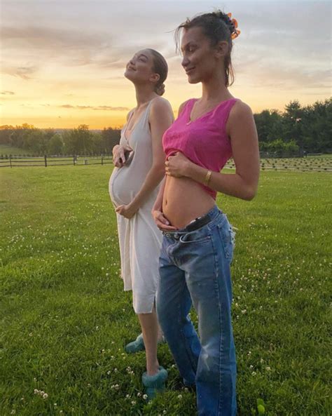 Moms To Be You Will Want To Wear Gigi Hadids Sleeveless Maternity