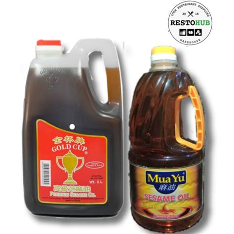 Eur.), cleomilk, rita sesame seed oil, rhatany root extract, sesaline® bio, skinergium® 2, premier sesame seed. 3 Liters Sesame Oil Mua Yu / Gold Cup Gallon | Shopee ...