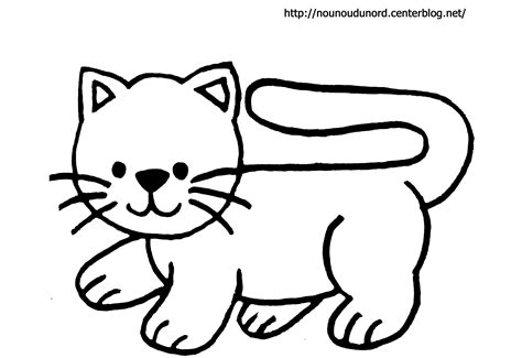 L'application chat que nous allons construire aujourd'hui va être assez simple. Chat simple a dessiner | Coloriage chat, Dessin gratuit ...