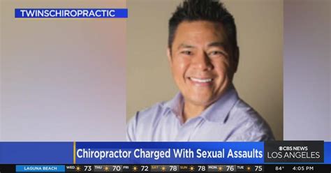 chiropractor charged with sexually assaulting 7 female patients while treating them at irvine