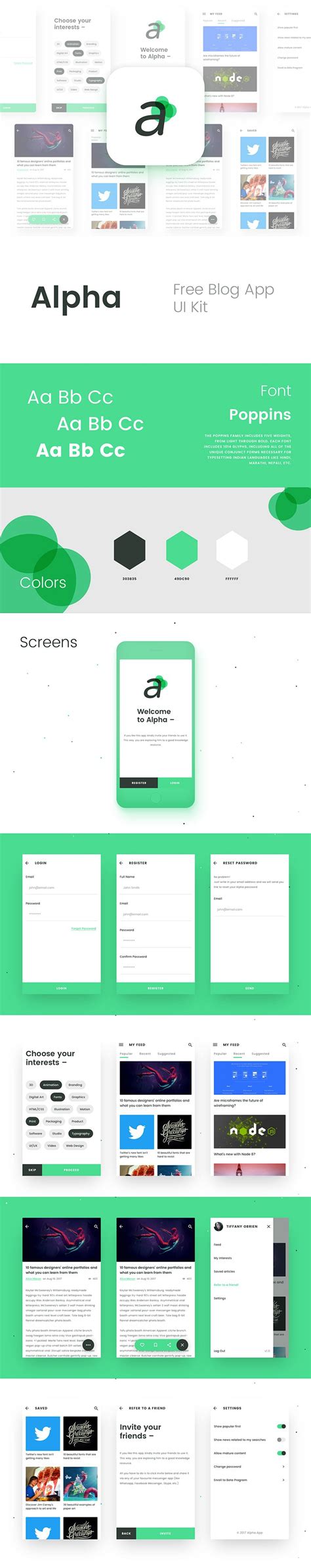 Find and compare best free architecture software. Download Alpha Free App Design UI Kit - FREE Sketch ...