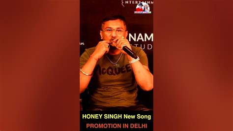 Honey Singh Live Sing A Rap New Song Kanna Vich Waaliyan Youtube