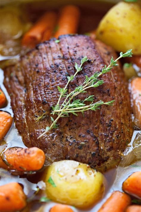 Easy Roast Beef Recipe With Potatoes And Carrots Garcia Vanctiod