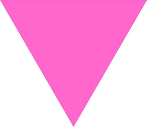 Pink Triangle Pink Triangle Png Clipart Full Size Clipart 365323
