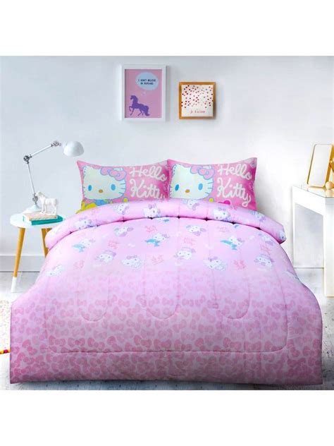 All products from hello kitty bed set queen size category are shipped worldwide with no additional fees. Hello Kitty Bedroom Set Sanrio Hello Kitty Remix Queen ...