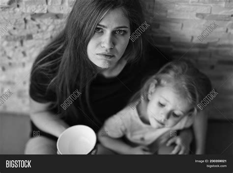 Homeless Poor Woman Image And Photo Free Trial Bigstock