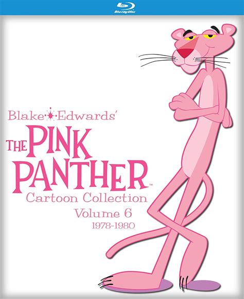 New On Blu Ray The Pink Panther Cartoon Collection Volume 6 1978 1980