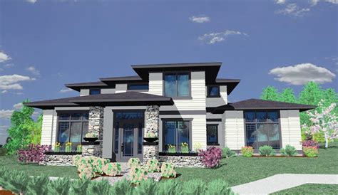 Prairie Style House Plan 85014ms 2nd Floor Master