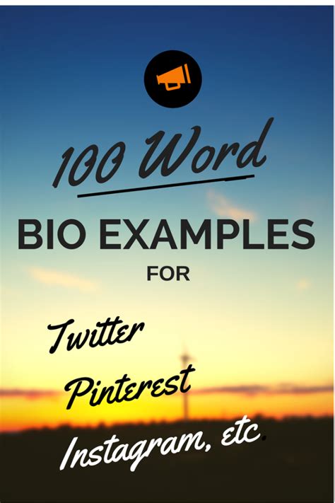 Antelope canyon, monument valley, zion, bryce canyon, the grand canyon, yosemite, and sequoia national park are. 100 Word Bio Examples | BioTemplates.com