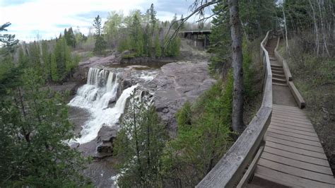 Gooseberry Falls State Park And Superior Hiking Trail Youtube