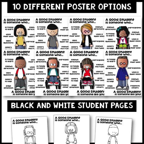 A Good Student Poster - Differently Abled [someone who] | Student posters, Good student, Student