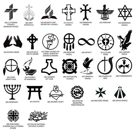 The 66 Religious Symbols The Va Will Put On Tombstones We Are The Mighty