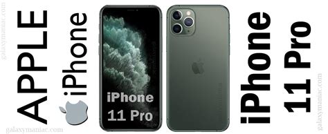 Apple Iphone 11 Pro Full Phone Specification And Prices Full