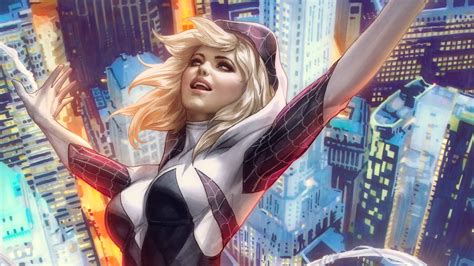 Wallpaper Id 88373 Gwen Gwen Stacy Hd 4k Artwork Artist