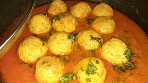 Chicken Kofta Curry Chicken Meatballs Curry Easy And Delicious