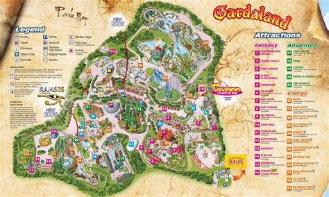 Gardaland Park Maps Informations Photos Videos Park And Coaster