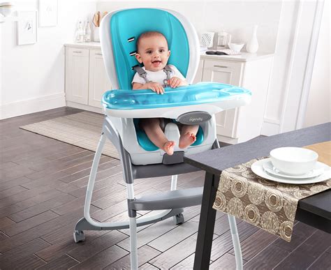 Ingenuity SmartClean Trio 3-in-1 High Chair - Aqua 74451105157 | eBay