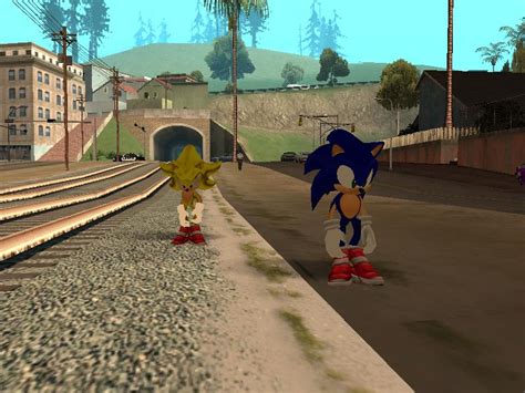 Sonic Sa2b Gta Sa Addon Grand Theft Auto San Andreas Mod Db