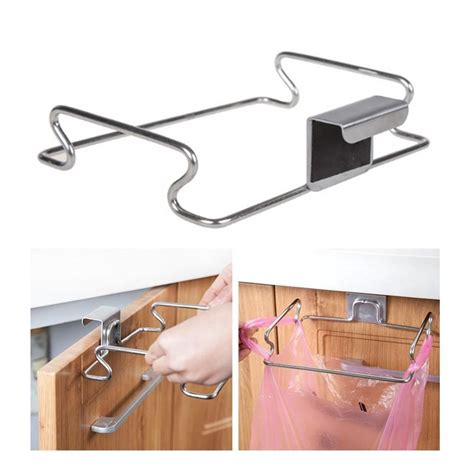 Check spelling or type a new query. Stainless Steel Hanging Trash Rubbish Bag Holder Cabinet ...