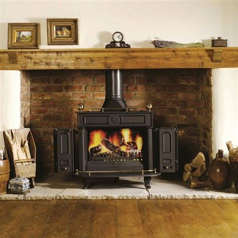 Unsure which small wood stove to choose? Brick Fireplace Ideas For Wood Burning Stoves | Wood stove ...