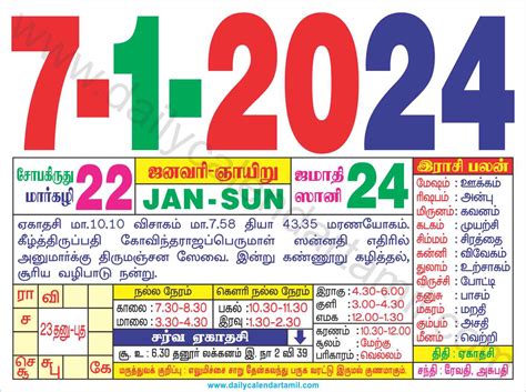 Vinayagar Chaturthi 2022 Tamil Calendar