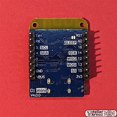 Wemos D1 Mini V4 Type C Welded And Flashed