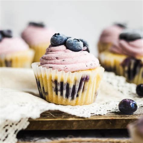Blueberry Cupcakes Recipe Sugar Spices Life