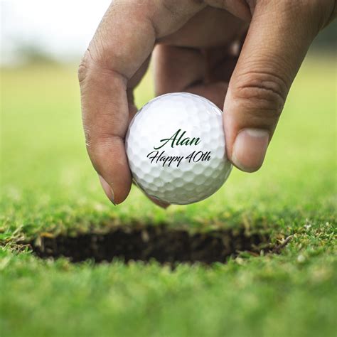 Personalised Golf Balls Add A Personal Touch Couk