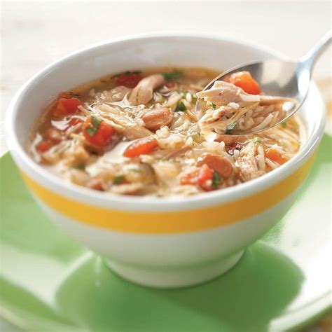 Maybe you would like to learn more about one of these? Cajun Chicken & Rice Soup Recipe | Taste of Home