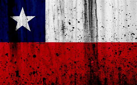 2024 Chilean Flag Grunge Flag Of Chile South America Chile National