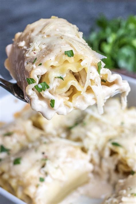 Get ready to roll with this twist on the italian fave!follow sara's instructions to make this original dish. Chicken Alfredo Lasagna Roll Ups - Home. Made. Interest.