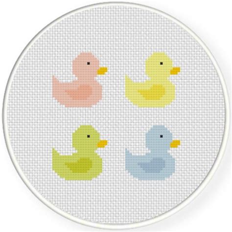 From letter samplers to flowers and birds, our range of free cross stitch and embroidery patterns will have you stitching in no time. Charts Club Members Only: Color Ducks Cross Stitch Pattern ...