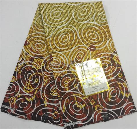 6yards Pcs Aw8121 1 Wholesale Price African Printed Wax Fabric For Clothing Batik Fabric