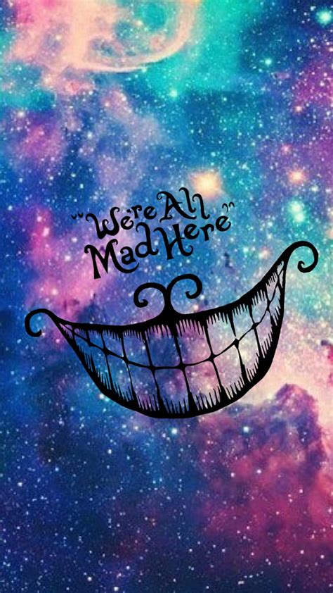 All Mad Here Alice Alice In Wonderland Cat Cheshire Cat Disney