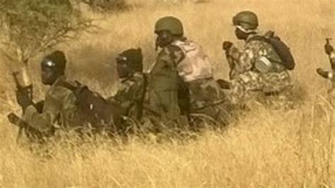 Nigeria Boko Haram Militants Technically Defeated Buhari Bbc News