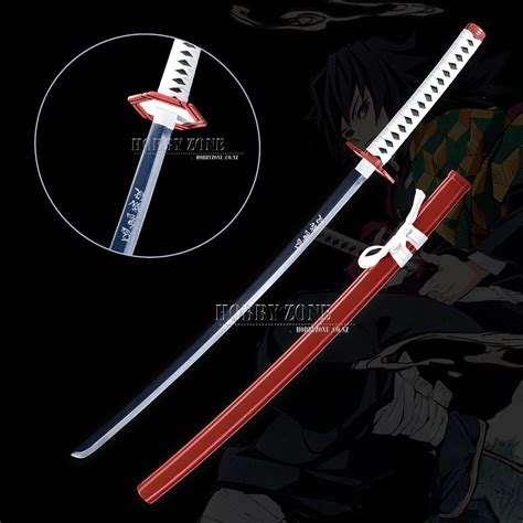 Demon Slayer Giyuu Tomioka Nichirin Sword Premium V2 Blue Blade Hobby