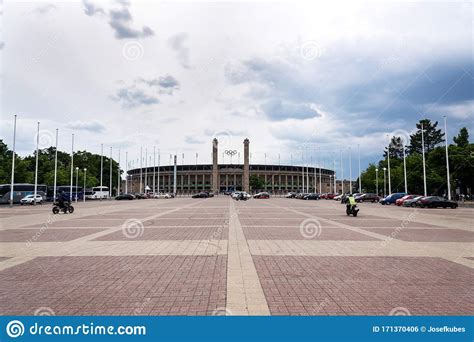 Come here outside of match day to find a museum dedicated to the sporting history of the city or to tour the. People In Front Of The Olympic Stadium From 1936 In Berlin ...