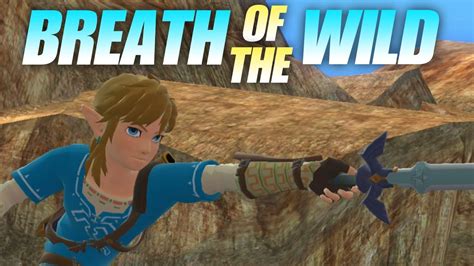Breath Of The Wild Link In Super Smash Bros Smash 4 Wii U Mods Skin
