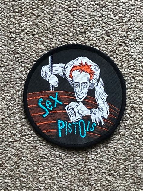 Sex Pistols Original Vintage Circle Patch Etsy
