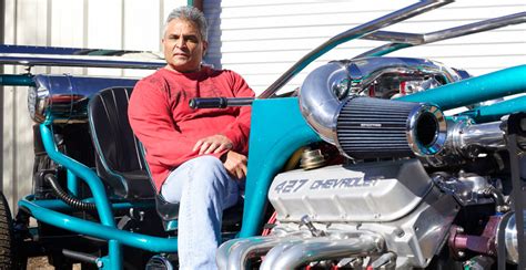 Made from upcycled bits and pieces. V8 Trike Kits: The Man